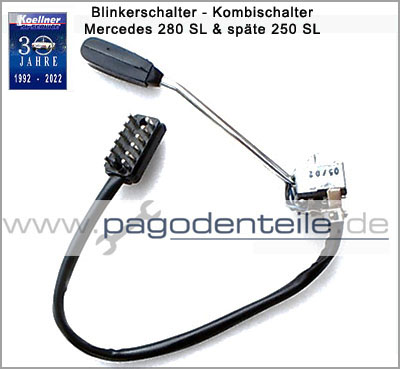Original Kombischalter Blinkerschalter Mercedes 280 SL Pagode W 113